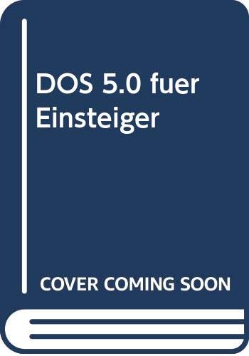 DOS 5.0 für Einsteiger Books