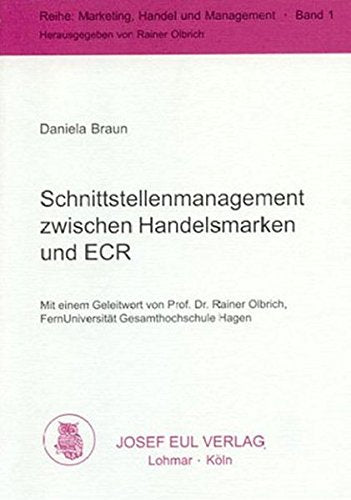 Schnittstellenmanagement zwischen Handelsmarken und ECR Business, Finance & Career