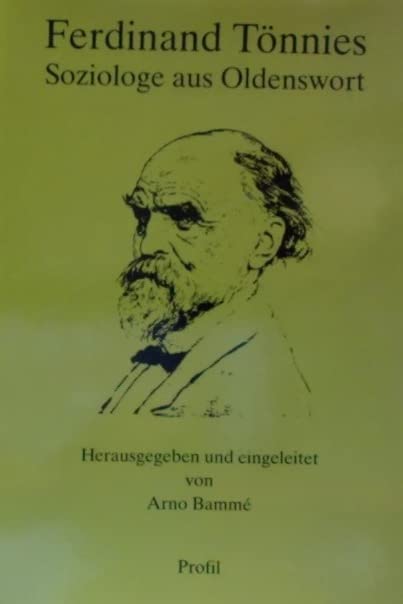 Ferdinand Tönnies: Soziologe aus Oldenswort (Profile) Law
