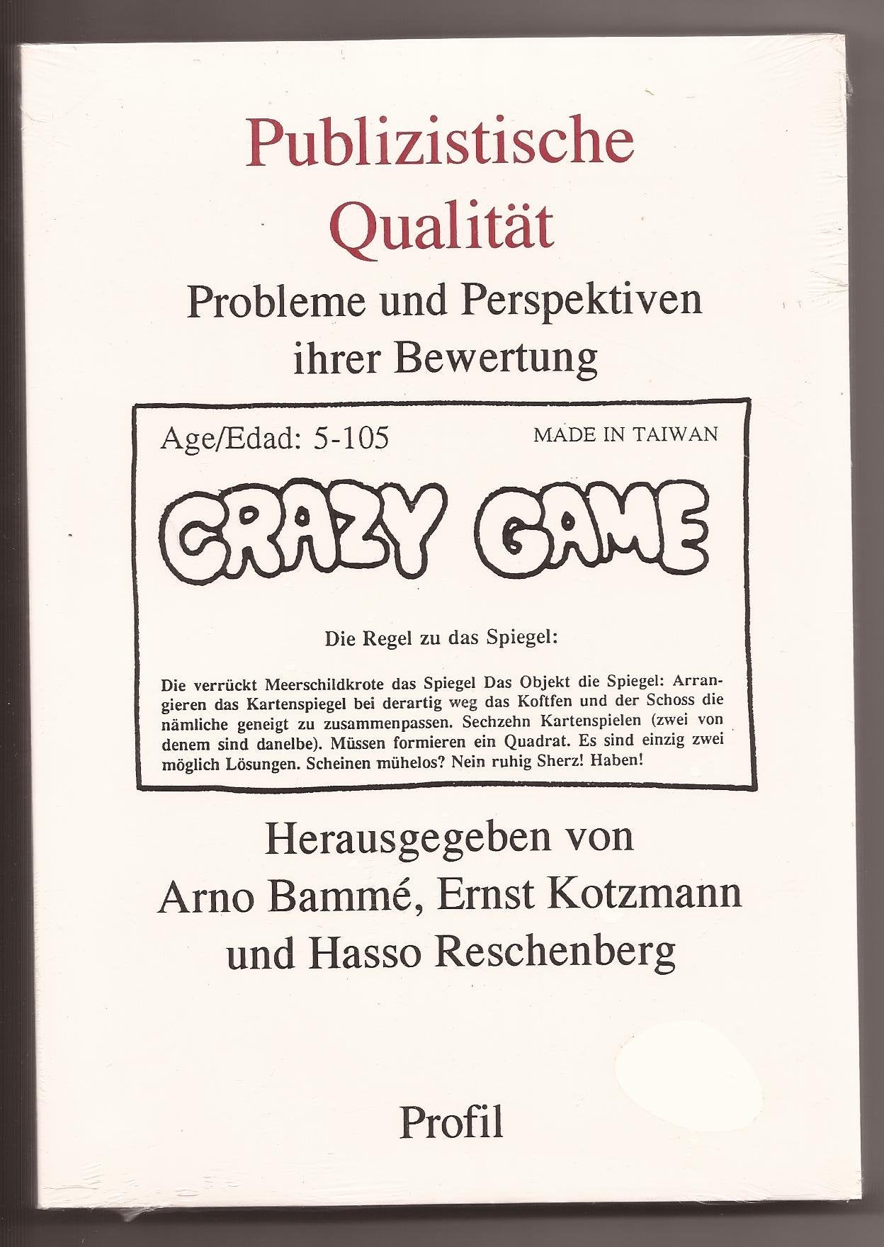 Publizistische Qualität. Probleme und Perspektiven ihrer Bewertung Media & Communication