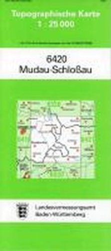 Topographische Karte Baden-Württemberg Mudau-Schlossau Maps & Plans