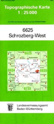 Schrozberg - West. (N) Maps & Plans