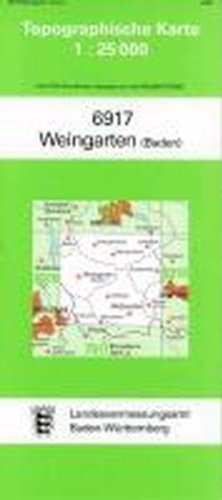 Weingarten (Baden) 1 : 25 000 Maps & Plans