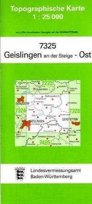 Product Image: Geislingen an der Steige Ost 1 : 25 000