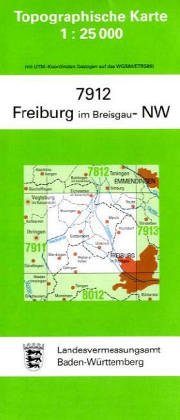 Freiburg im Breisgau Nordwest 1 : 25 000 Maps & Plans