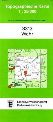 Wehr 1 : 25 000 Leisure, Home & Garden