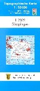 Göppingen: Ausgabe mit (WR) (Topographische Karten 1:50000 (TK 50) Baden-Württemberg (amtlich) / Normalausgabe (N): Grundriss, Gewässer, Höhenlinien, ... mit Strassenaufdruck wie Ausgabe (N)) Maps & Plans