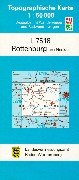 Rottenburg am Neckar: Ausgabe mit (WR) (Topographische Karten 1:50000 (TK 50) Baden-Württemberg (amtlich) / Normalausgabe (N): Grundriss, Gewässer, ... mit Strassenaufdruck wie Ausgabe (N)) Maps & Plans