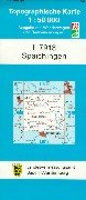 Spaichingen: Ausgabe mit (WR) (Topographische Karten 1:50000 (TK 50) Baden-Württemberg (amtlich) / Normalausgabe (N): Grundriss, Gewässer, ... mit Strassenaufdruck wie Ausgabe (N)) Maps & Plans
