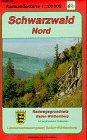 Radwanderkarten Baden-Württemberg, Bl.50, Schwarzwald Nord Maps & Plans