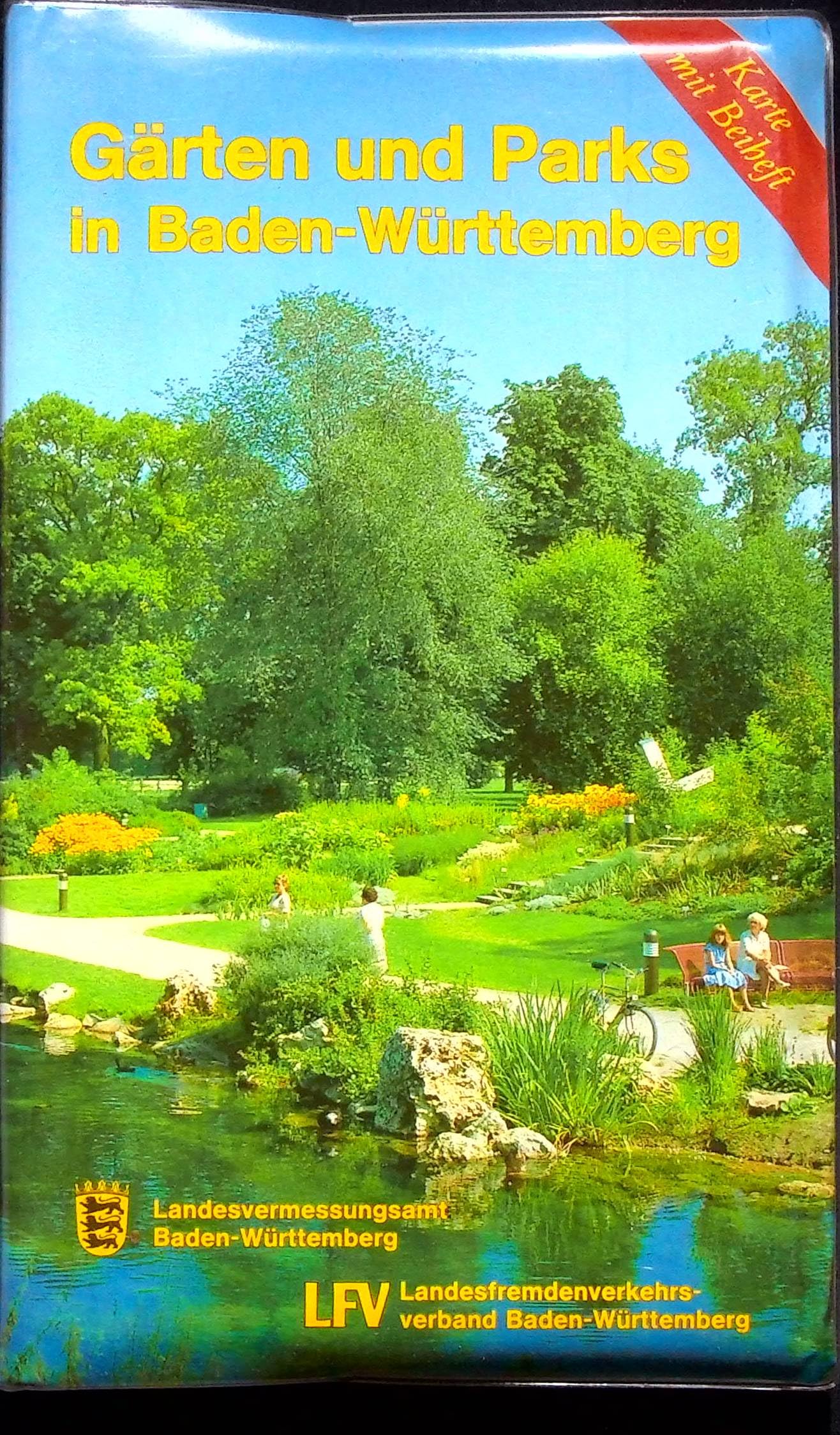 Topographische Sonderkarten Baden-Württemberg. Gärten und Parks in Baden-Württemberg Maps & Plans