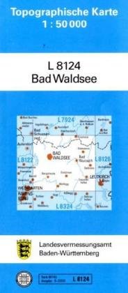 Bad Waldsee: Zivilmilitärische Ausgabe (Topographische Karten 1:50000 (TK 50) Baden-Württemberg (amtlich) / Normalausgabe (N): Grundriss, Gewässer, ... mit Strassenaufdruck wie Ausgabe (N)) Leisure, Home & Garden
