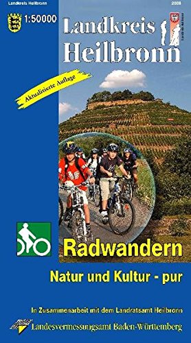 Landkreis Heilbronn: Radwandern Natur und Kultur - pur: Natur und Kultur - pur. In Zus.-Arb. m. d. Landratsamt Heilbronn (Landkreiskarte) Leisure, Home & Garden