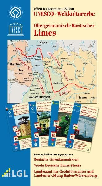 Obergermanisch-Raetischer Limes (Kartenset mit Broschüre): UNESCO-Kulturerbe, Rheinland-Pfalz, Hessen, Baden-Württemberg, Bayern Leisure, Home & Garden