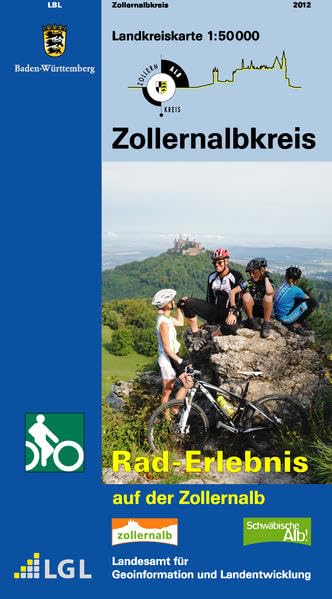 Zollernalbkreis Rad-Erlebnis 1 : 50 000 book