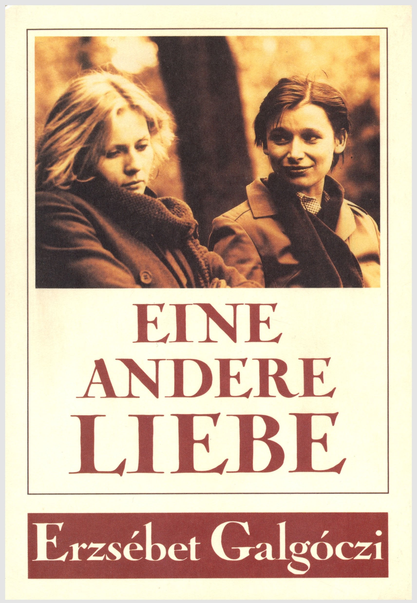 Eine andere Liebe Contemporary literature