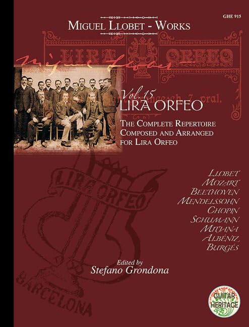 Lira Orfeo: The Complete Repertoire composed and arranged for Lira Orfeo. Band 15. Zupf-Orchester. Sheet Music