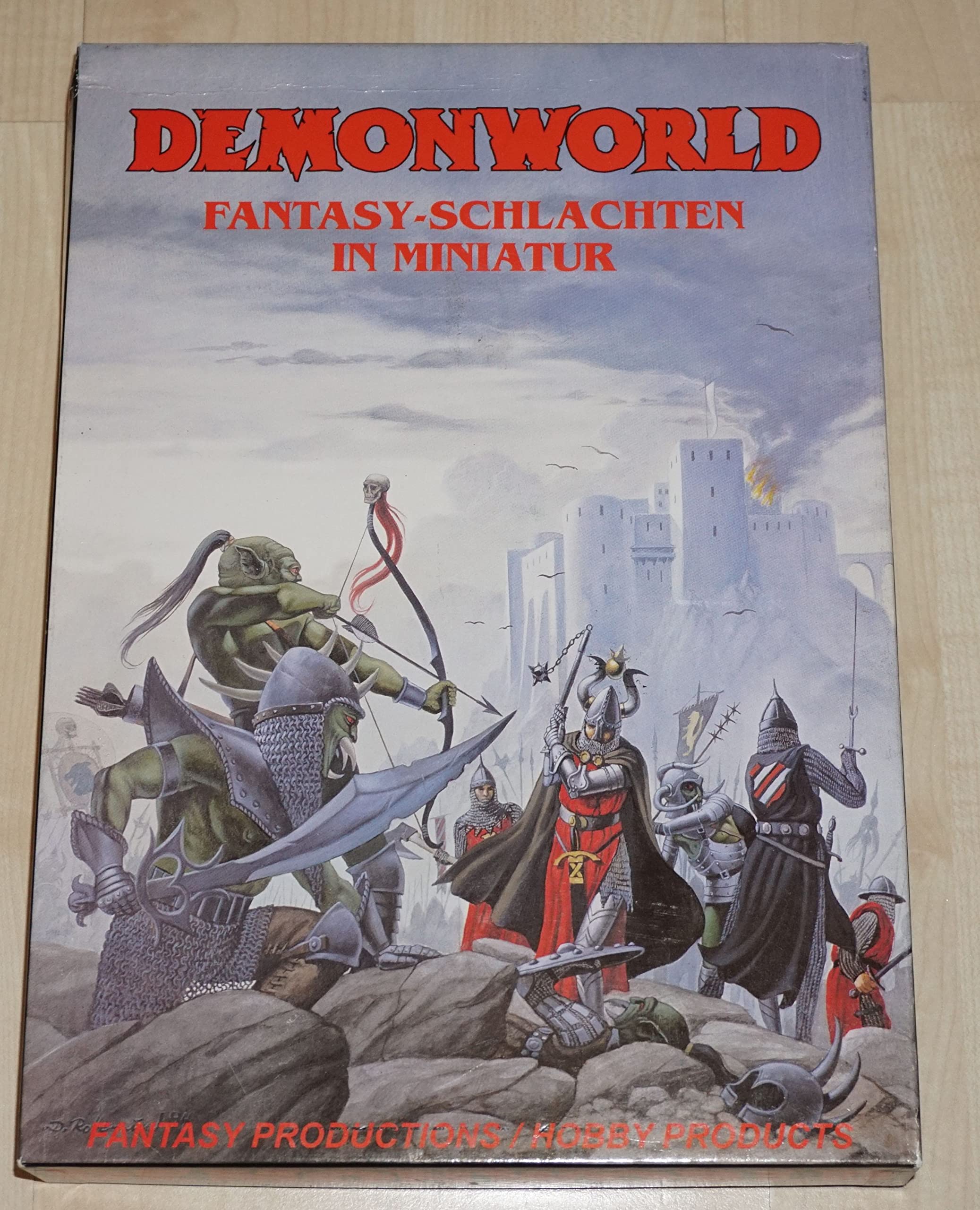 DemonWorld - Grundbox: Fantasy-Tabletopspiel Books