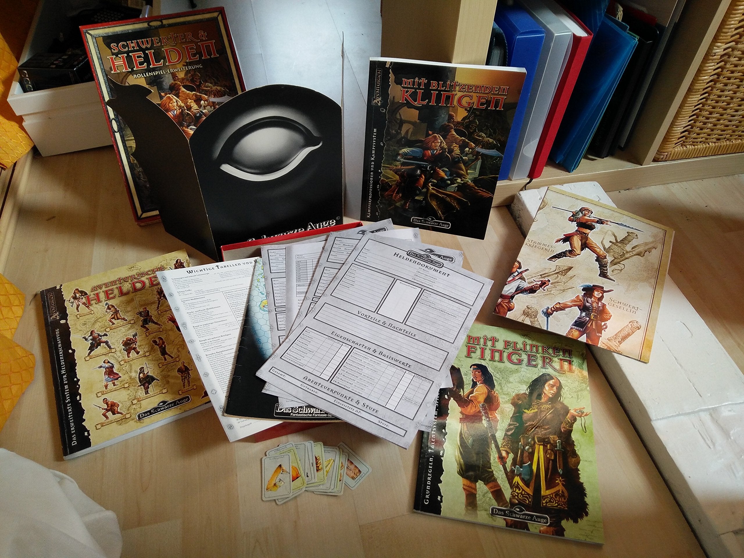 Das Schwarze Auge 4 Schwerter und Helden Box Leisure & Fun Books
