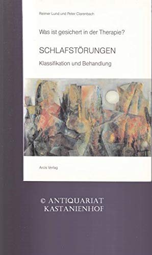 Schlafstörungen. Klassifikation und Behandlung Medicine