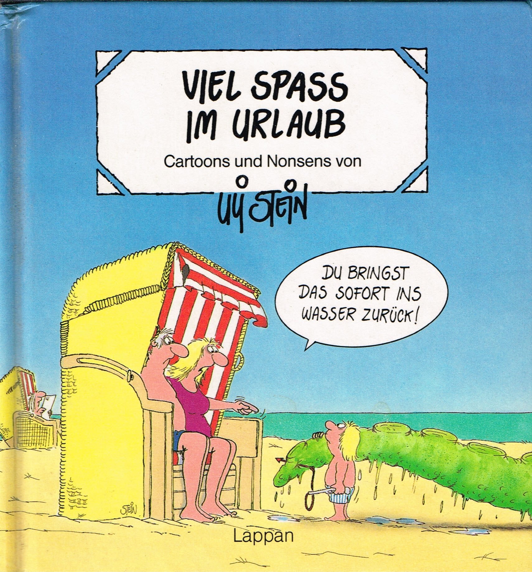 Viel Spaß im Urlaub. Cartoons und Nonsens Cartoons