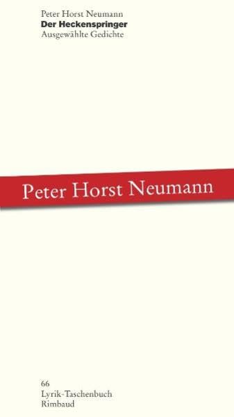 Der Heckenspringer: Ausgewählte Gedichte (Lyrik-Taschenbuch) Poetry
