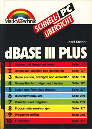 dBase III Plus (PC-Schnellübersicht) Books