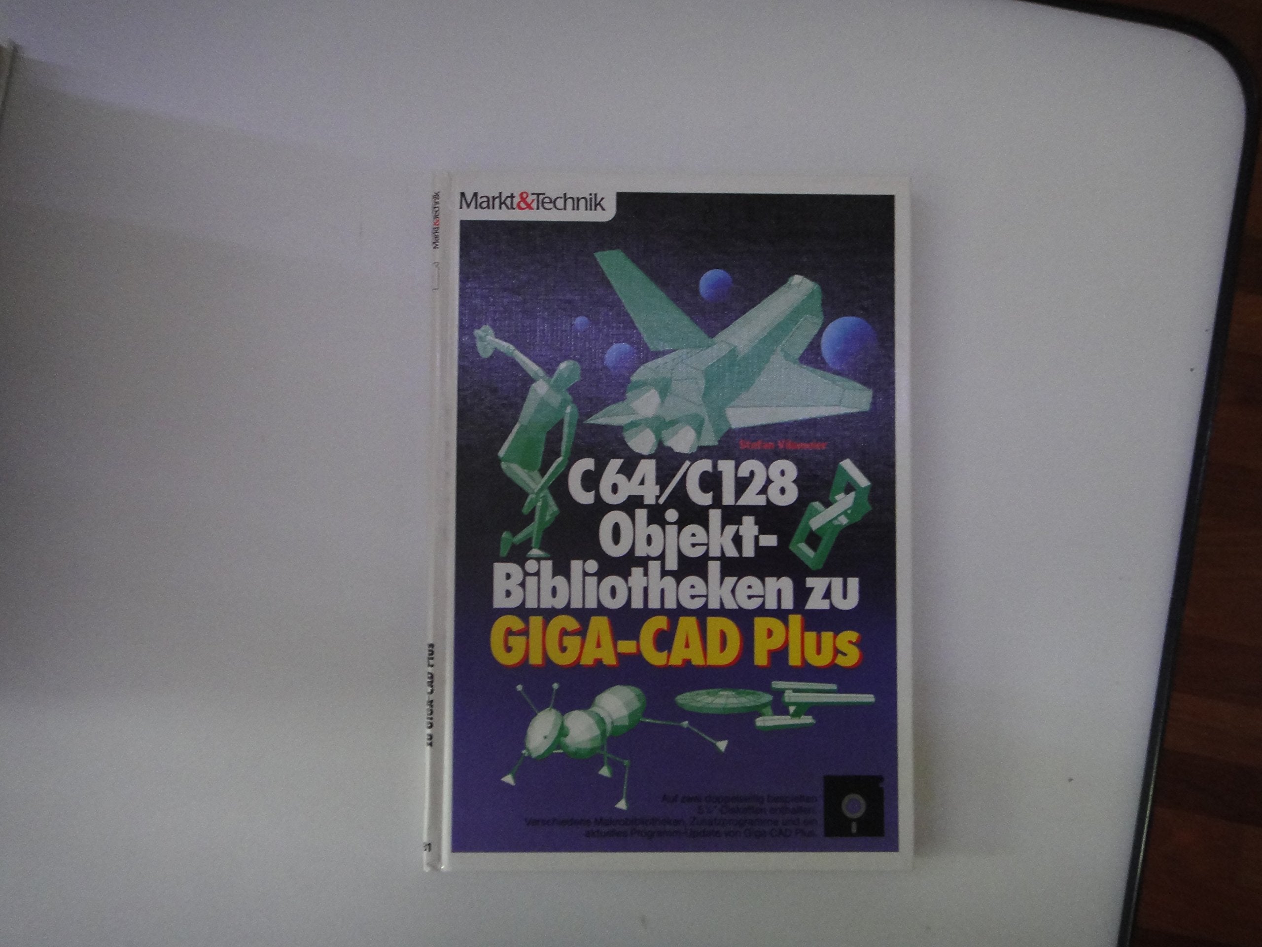 C 64 /C 128 Objekt-Bibliotheken zu Giga-CAD Plus Books