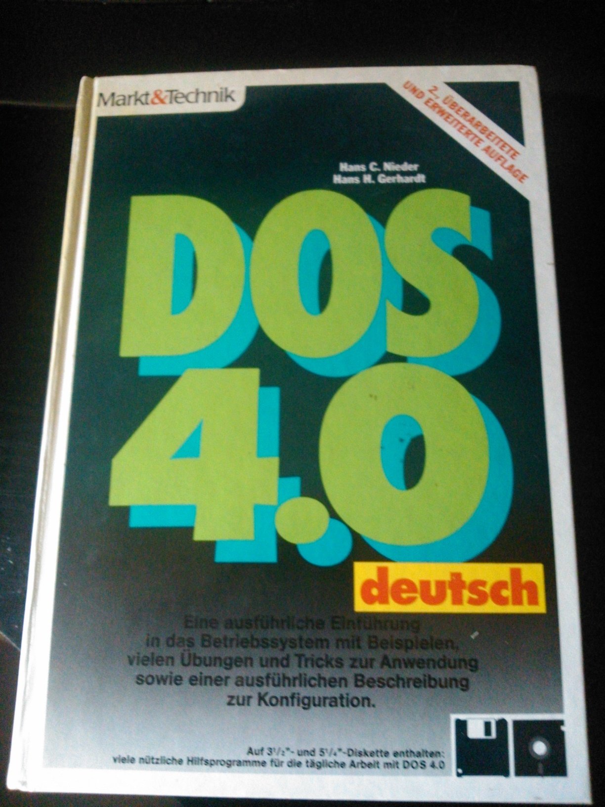 DOS 4.0 deutsch: Eine ausführliche Einführung in das Betriebssystem mit Beispielen, vielen Übungen und Tricks zur Anwendung sowie einer ausführlichen Beschreibung der Konfiguration Arts & Music