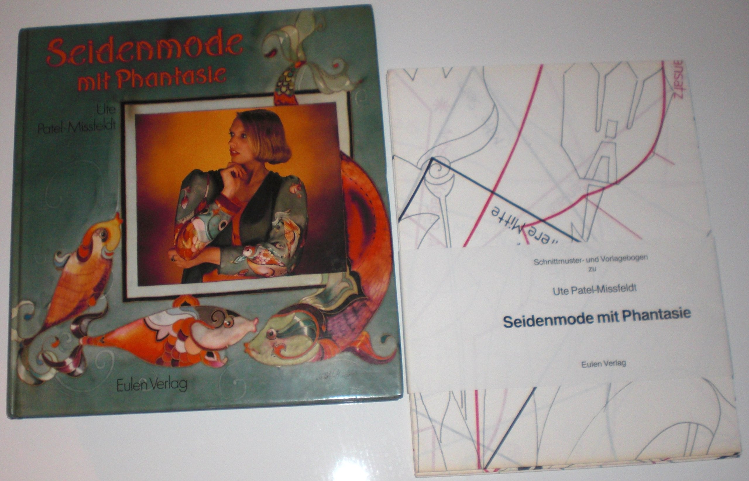 Seidenmode mit Phantasie. Eine praktische Anleitung mit 16 Farbbildern und zahlreichen Schwarzweißskizzen Hobbies & Crafts