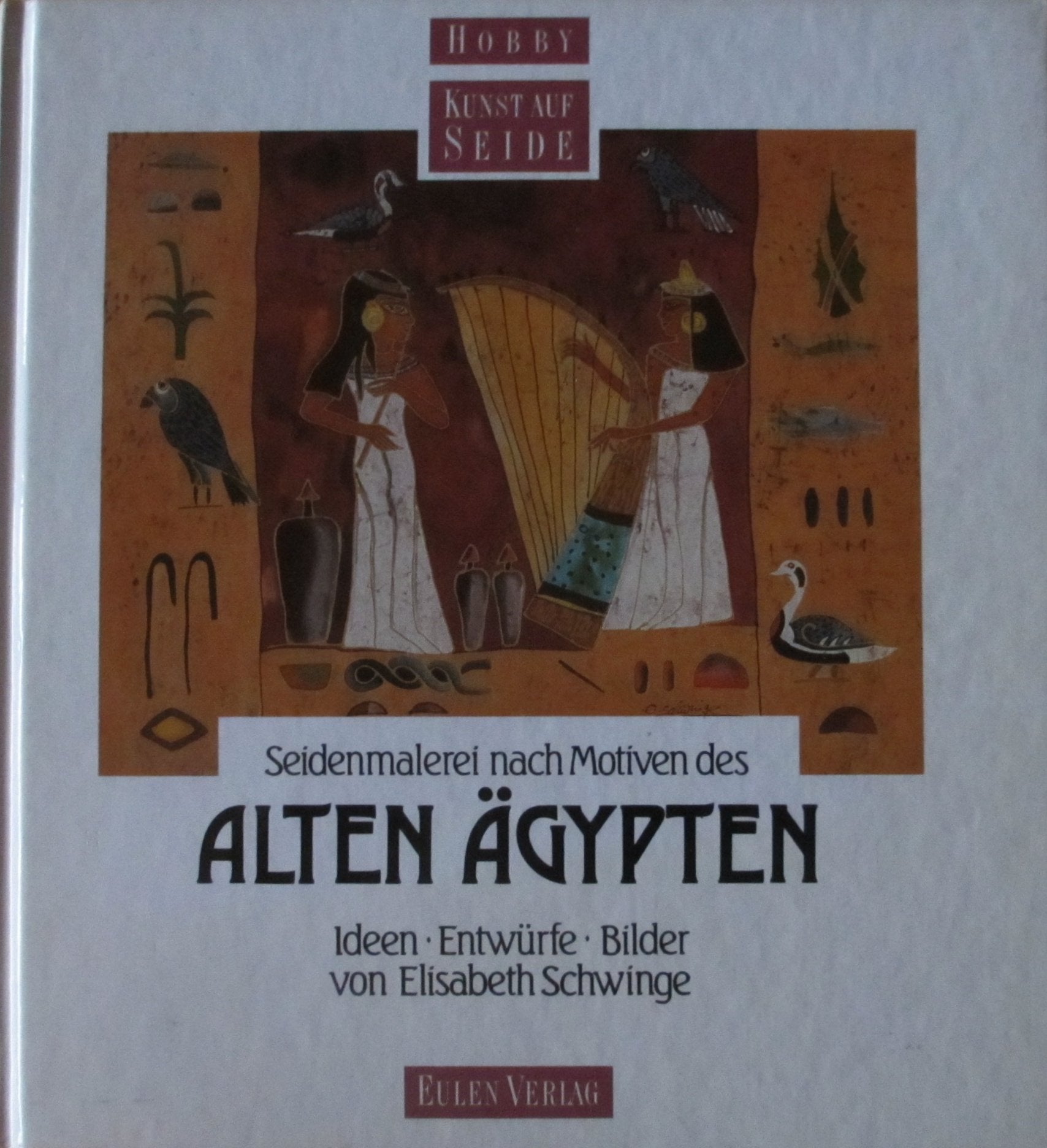 Seidenmalerei nach Motiven des Alten Ägypten. Ideen, Entwürfe, Bilder Hobbies & Crafts