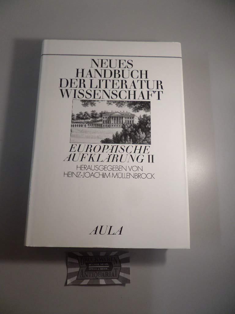 Neues Handbuch der Literaturwissenschaft / Europäische Aufklärung II Contemporary literature