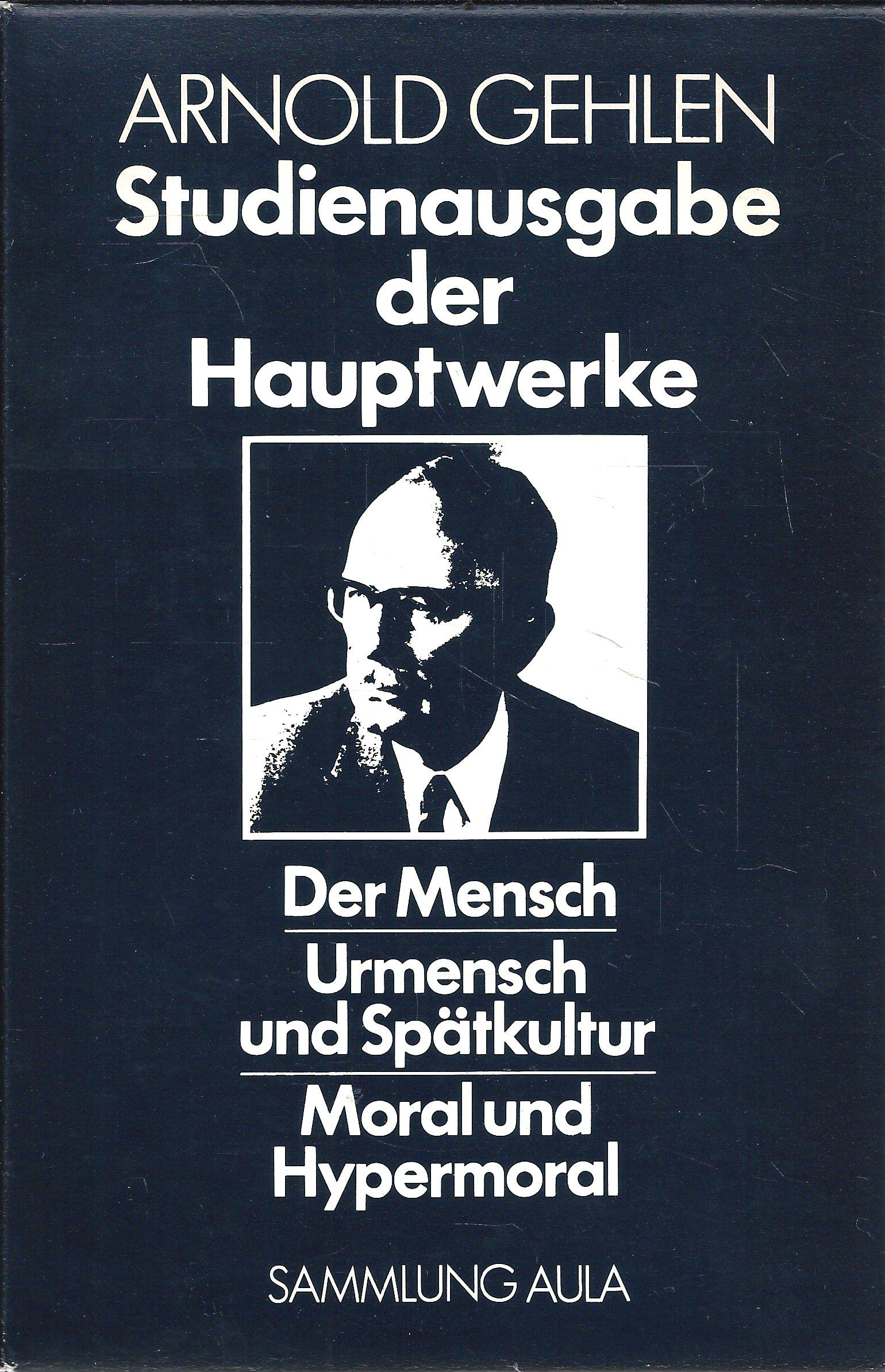 Der Mensch /Moral und Hypermoral /Urmensch und Spätkultur (Sammlung Aula) Philosophy
