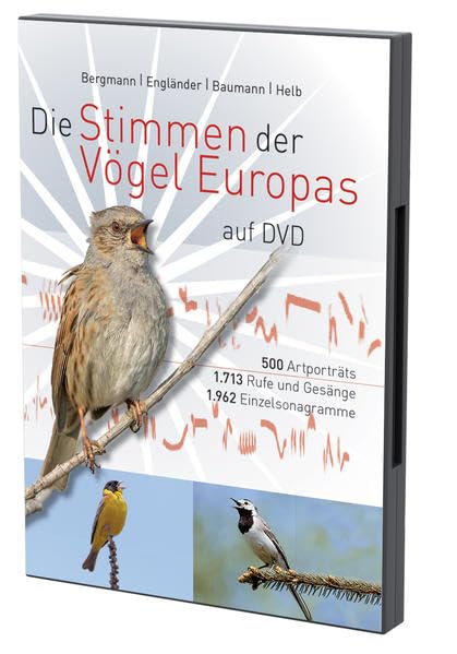 Die Stimmen der Vögel Europas auf DVD: 500 Artporträts – 1.713 Rufe und Gesänge – 1.962 Einzelsonagramme Leisure, Home & Garden