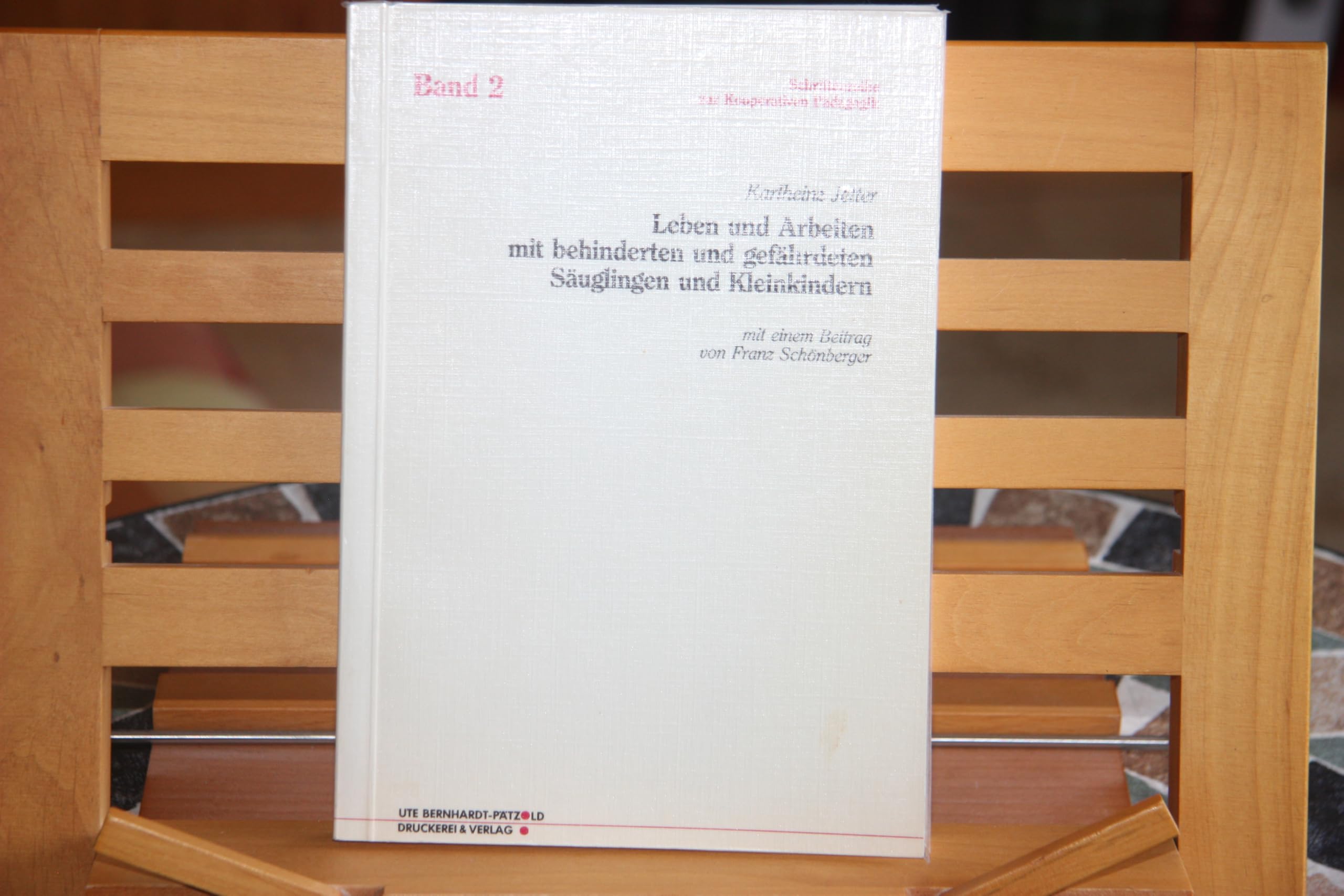 Leben und Arbeiten mit behinderten und gefährdeten Säuglingen und Kleinkindern Books