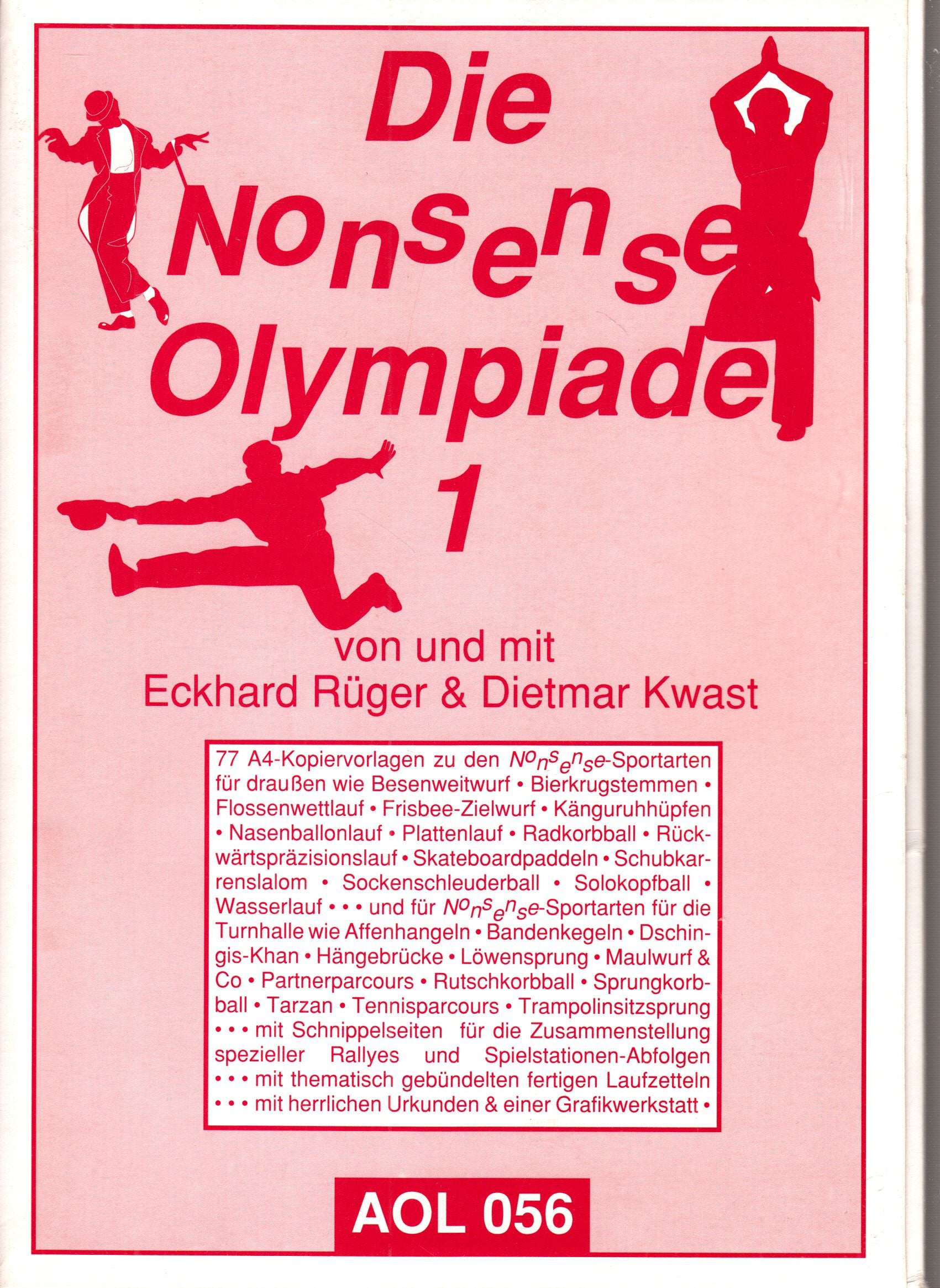 Die Nonsens-Olympiade, 2 Bde., Bd.1, 44 Nonsense-Sportarten für draußen Education & Training