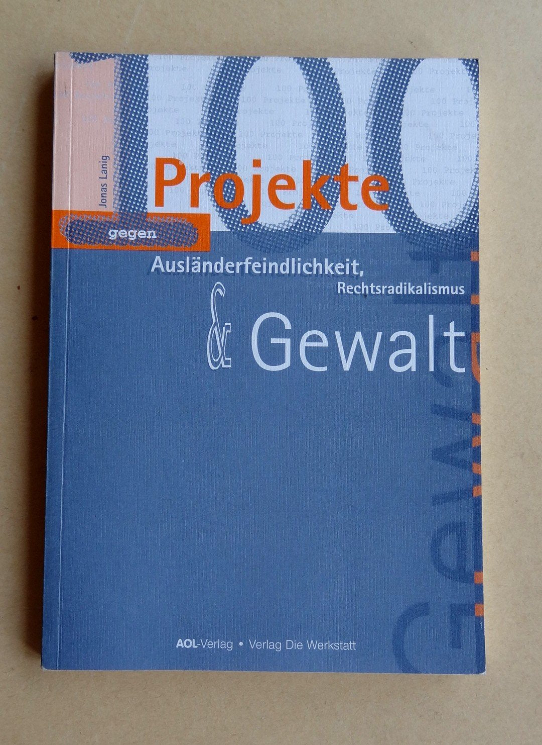 100 Projekte gegen Ausländerfeindlichkeit, Rechtsradikalismus und Gewalt Education & Training