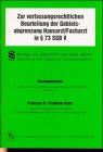 Zur verfassungsrechtlichen Beurteilung der Gebietsabgrenzung Hausarzt/Facharzt in Paragraph 73 SGB V: Rechtsgutachten Law