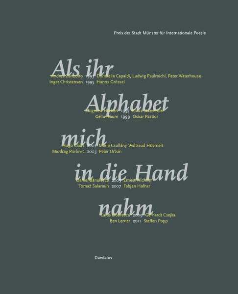 Als ihr Alphabet mich in die Hand nahm Contemporary literature
