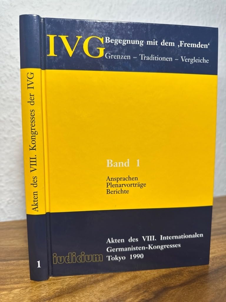 Akten des VIII. Internationalen Germanisten-Kongresses, Tokyo 1990: Begegnung mit dem book