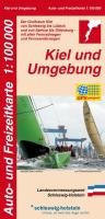 Auto- und Freizeitkarte Kiel und Umgebung 1 : 100 000 Leisure, Home & Garden