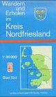 Wandern und Erholen, Im Kreis Nordfriesland, Blatt Süd Maps & Plans