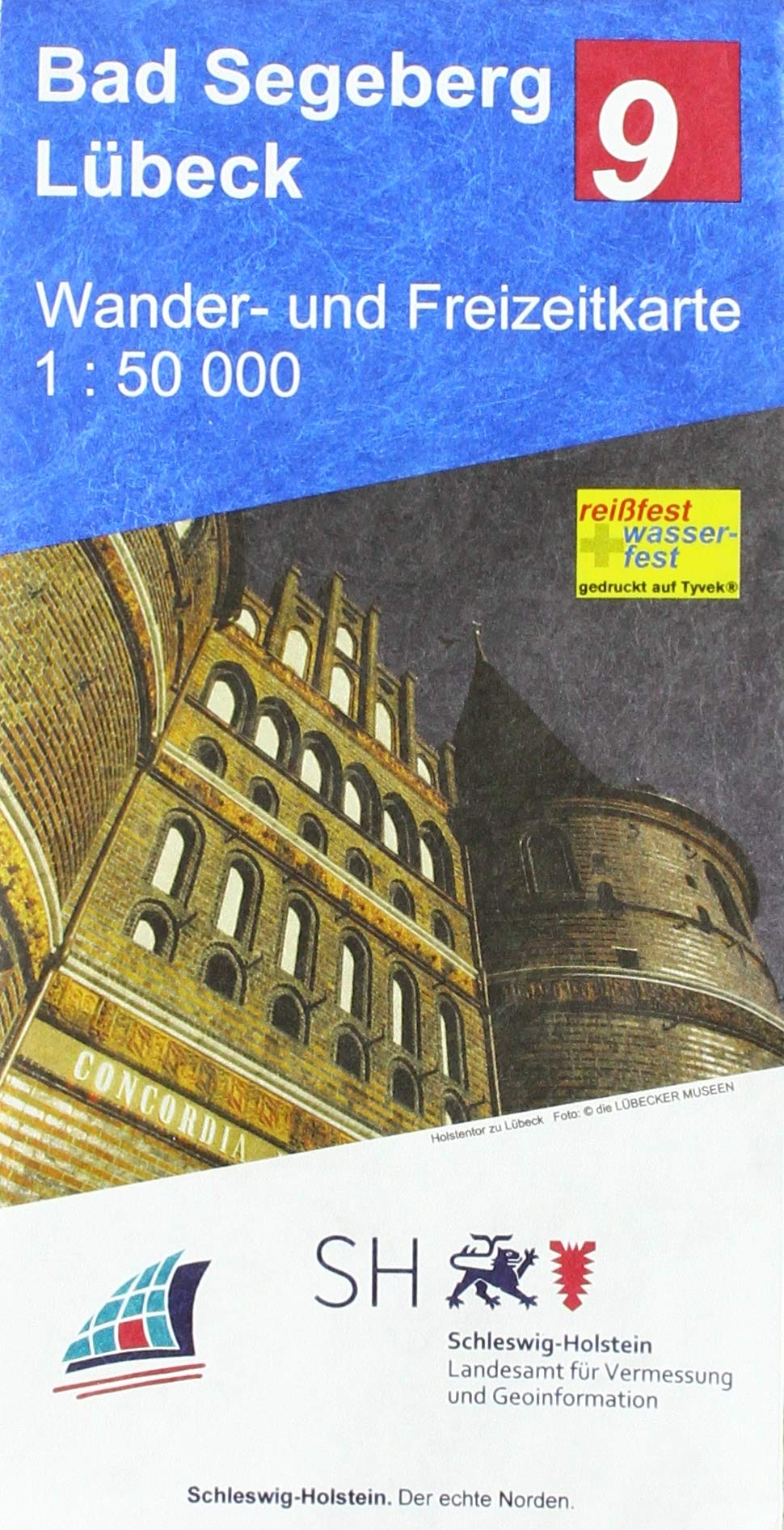 Bad Segeberg - Lübeck 1 : 50 000: Wander- und Freizeitkarte 1:50 000 Leisure, Home & Garden
