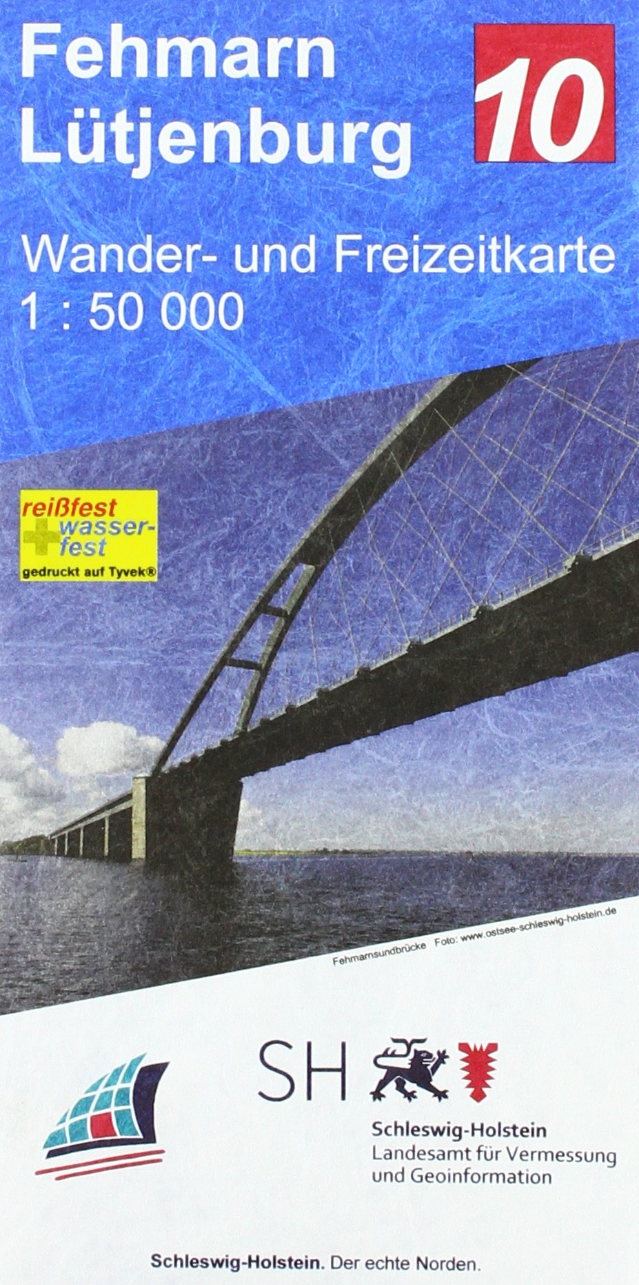 Wander- und Freizeitkarte Fehmarn-Lütjenburg: Die Ostseeküste von der Hohwachter Bucht bis Grömitz, Wagrien und das Bungsberggebiet. GPS-geeignet, reiß- und wasserfestes Papier. Maps & Plans