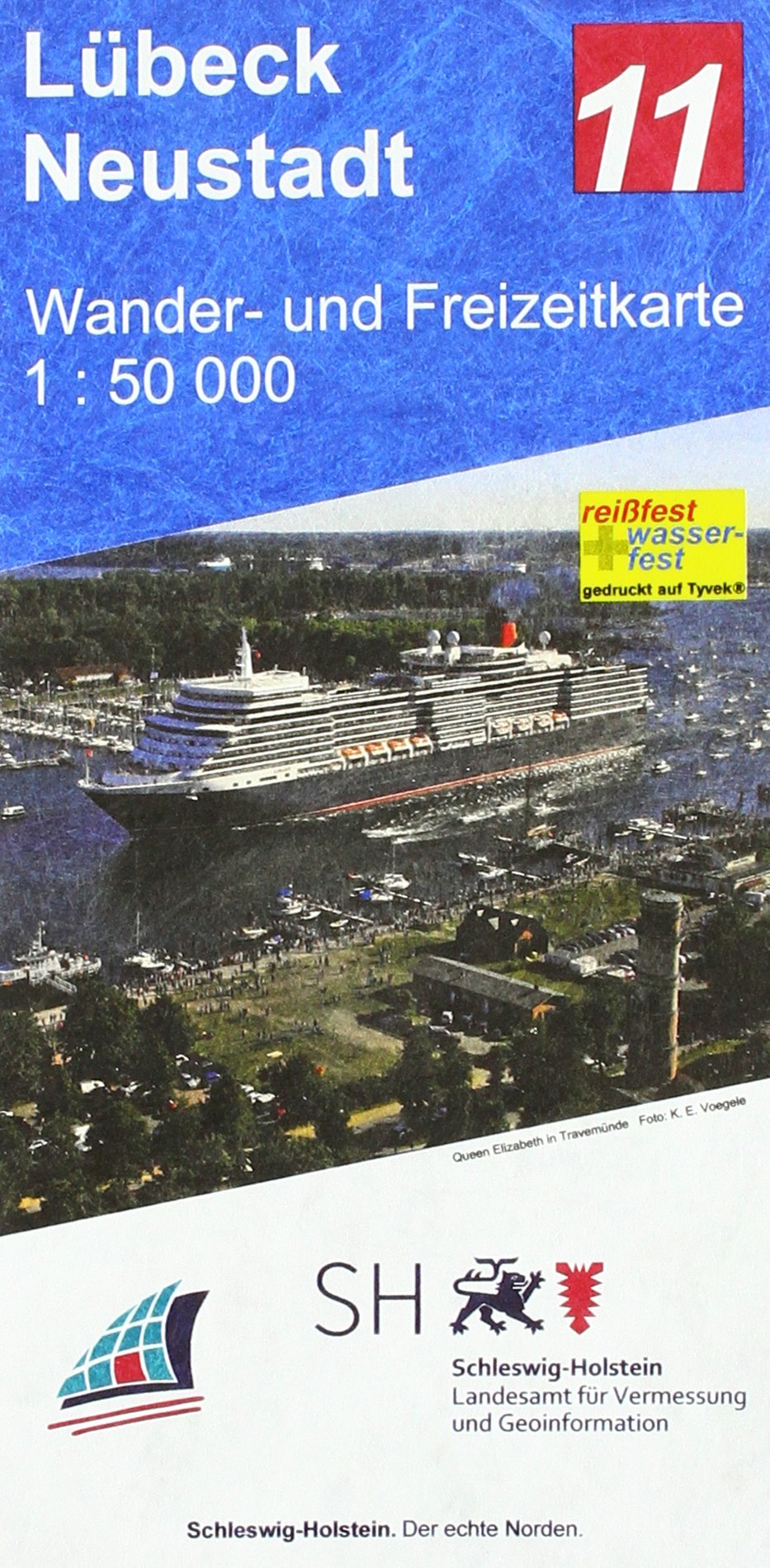 Wander- und Freizeitkarte Lübeck - Neustadt: Von Bad Oldesloe bis Eutin, die Lübecker Bucht, die Wakenitz und die Untertrave. GPS-geeignet, reiß- und wasserfestes Papier. Maps & Plans