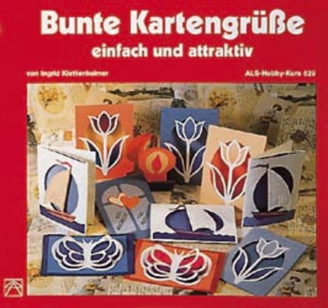 Bunte Kartengrüße einfach und attraktiv Hobbies & Crafts