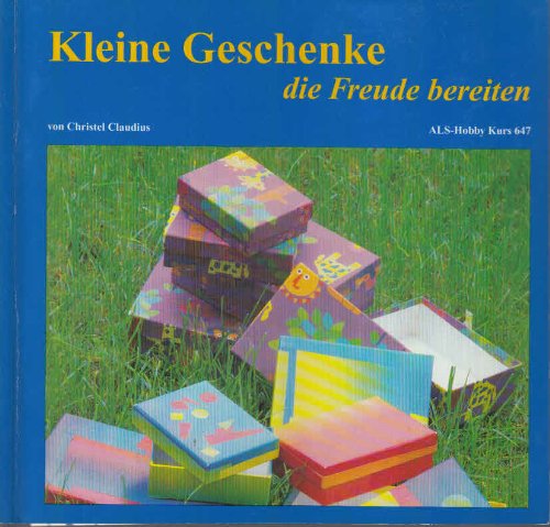 Kleine Geschenke die Freude bereiten Hobbies & Crafts