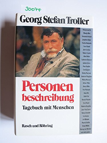 Personenbeschreibung. Tagebuch mit Menschen Memories