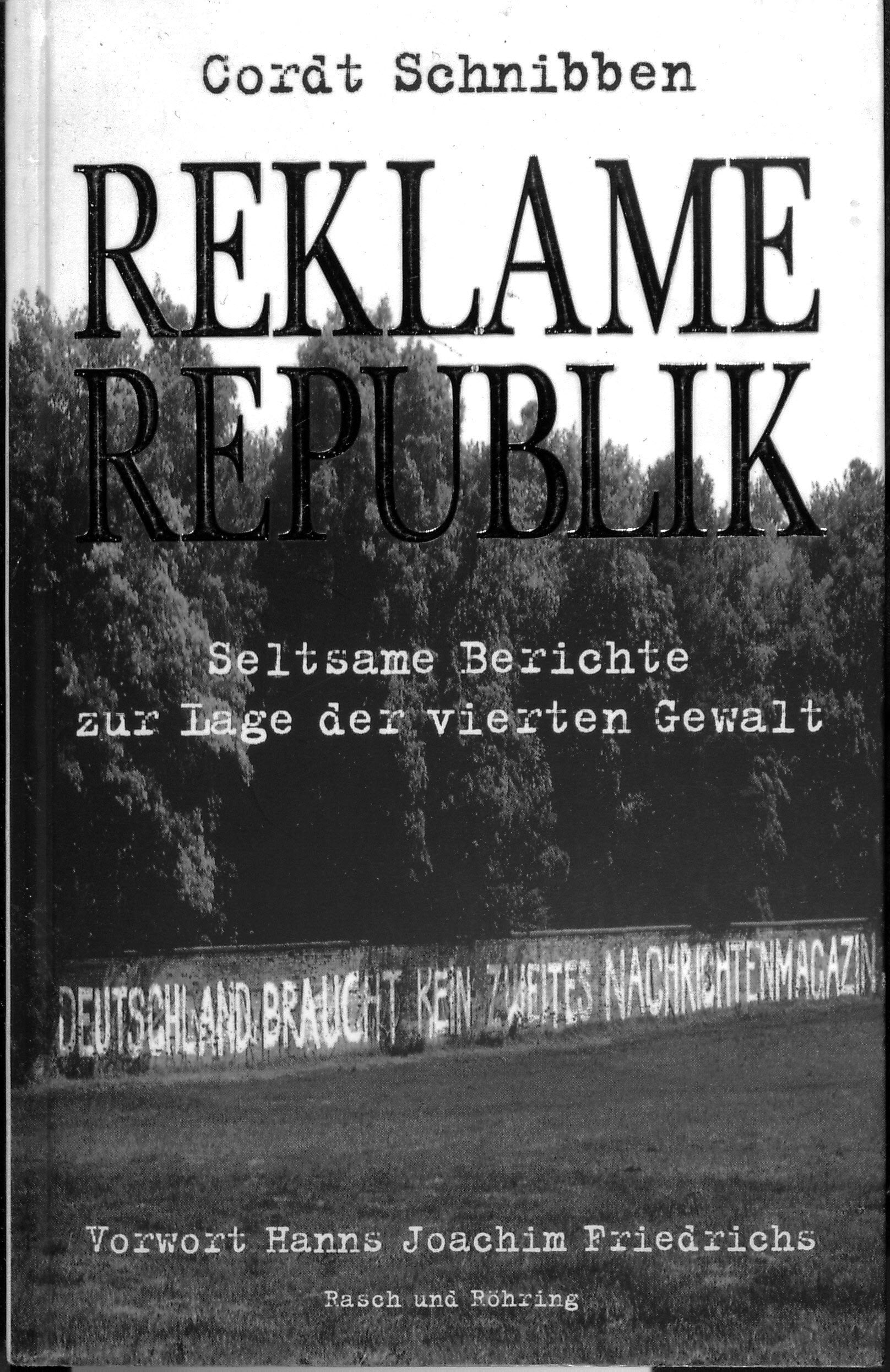 Reklamerepublik. Seltsame Berichte zur Lage der vierten Gewalt Media & Communication