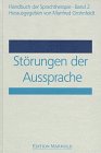 Handbuch der Sprachtherapie, 8 Bde., Bd.2, Störungen der Aussprache Medicine